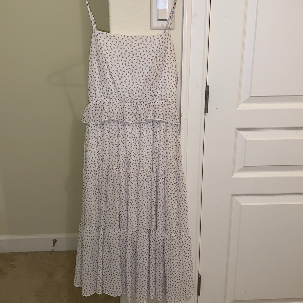 Floral midi dress